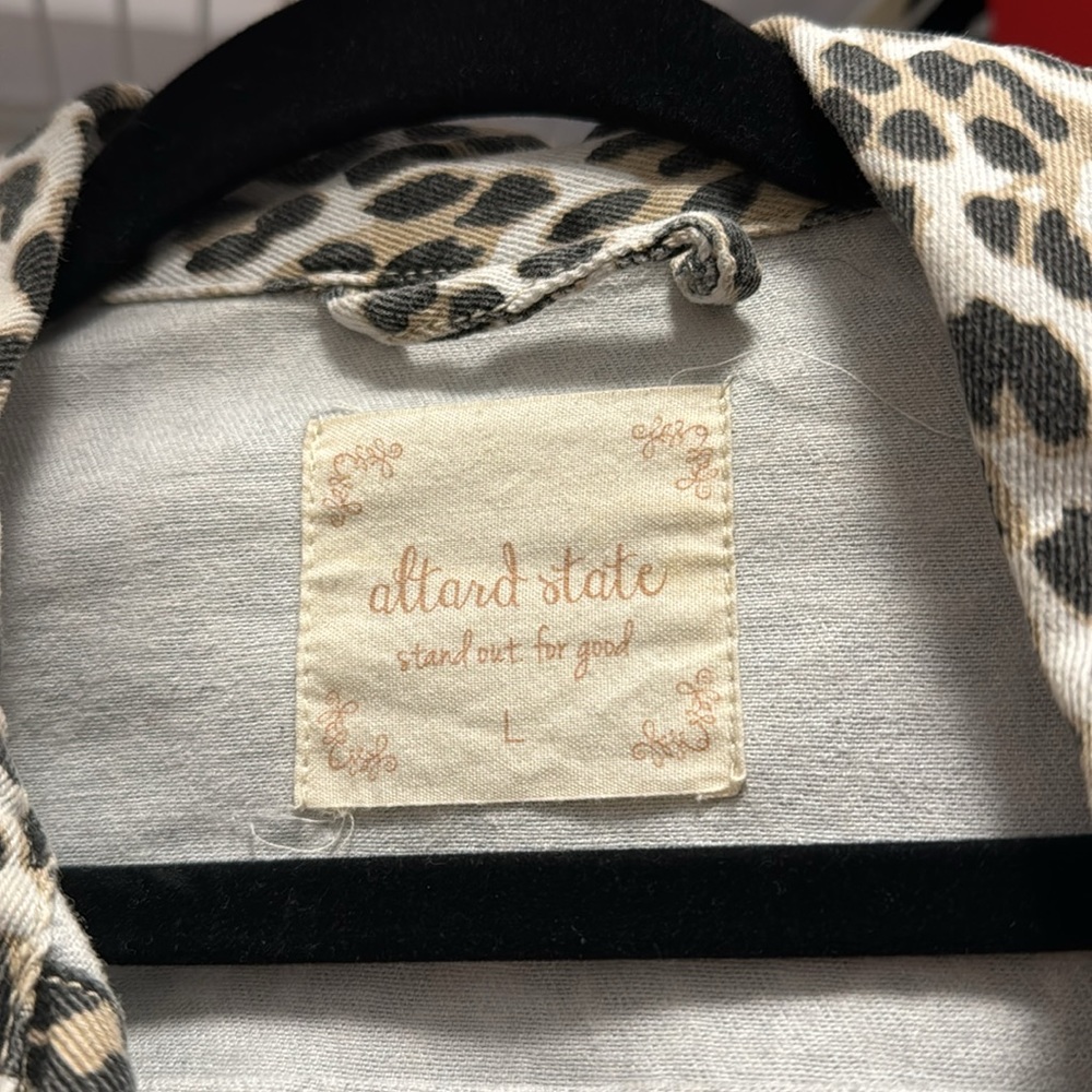 Altar'd State Leopard Print Jacket - image 2